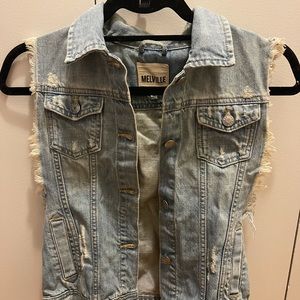 Brandy Melville Jean Vest